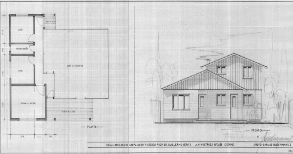 Regularización vivienda Vera Guillermo Osorno