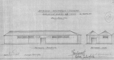 Ampliación bodega de trigo Sociedad Molinera