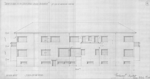 Vivienda y oficinas Compañía de Cervecerias Unidas Osorno