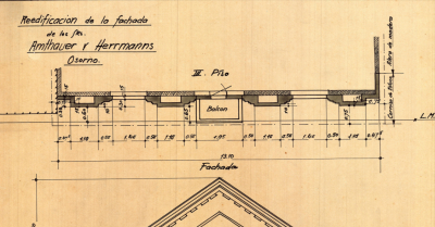 Modificación de Fachada Amthauer y Herrmanns Osorno